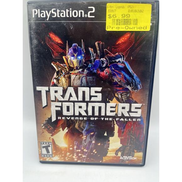 Transformers: Revenge of the Fallen (Sony PlayStation 2) PS2 TESTED No Manual - Picture 2 of 7